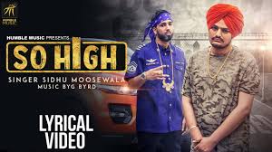 So High Sidhu Moose Wala