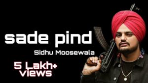 Pind Sidhu Moose Wala With Lyrics