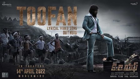 Toofan Lyrics – KGF Chapter 2