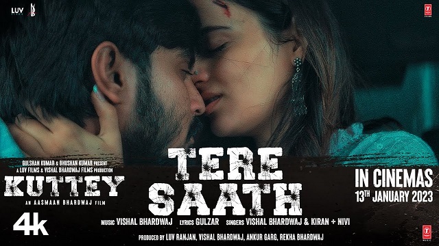 Tere Saath Lyrics – Kuttey | Vishal Bhardwaj