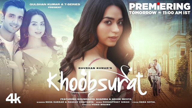 Khoobsurat Lyrics – Neha Kakkar | Raghav Chaitanya